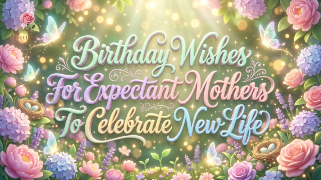 Birthday Wishes For Expectant Mothers