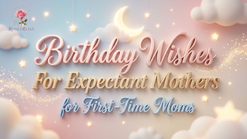 Birthday Wishes For Expectant Mothers