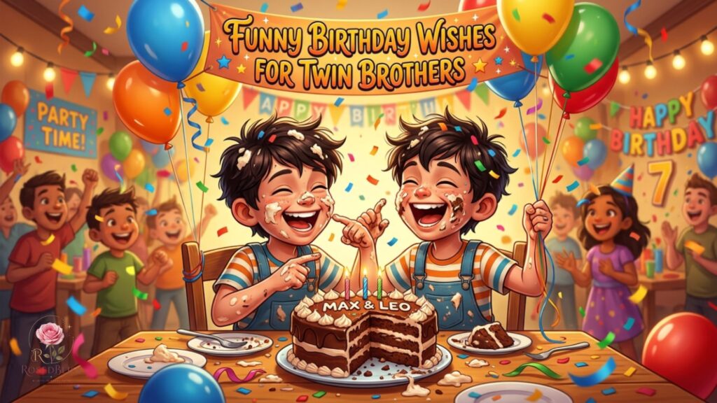 Birthday Wishes for Twin Brothers