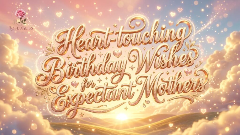 Birthday Wishes For Expectant Mothers