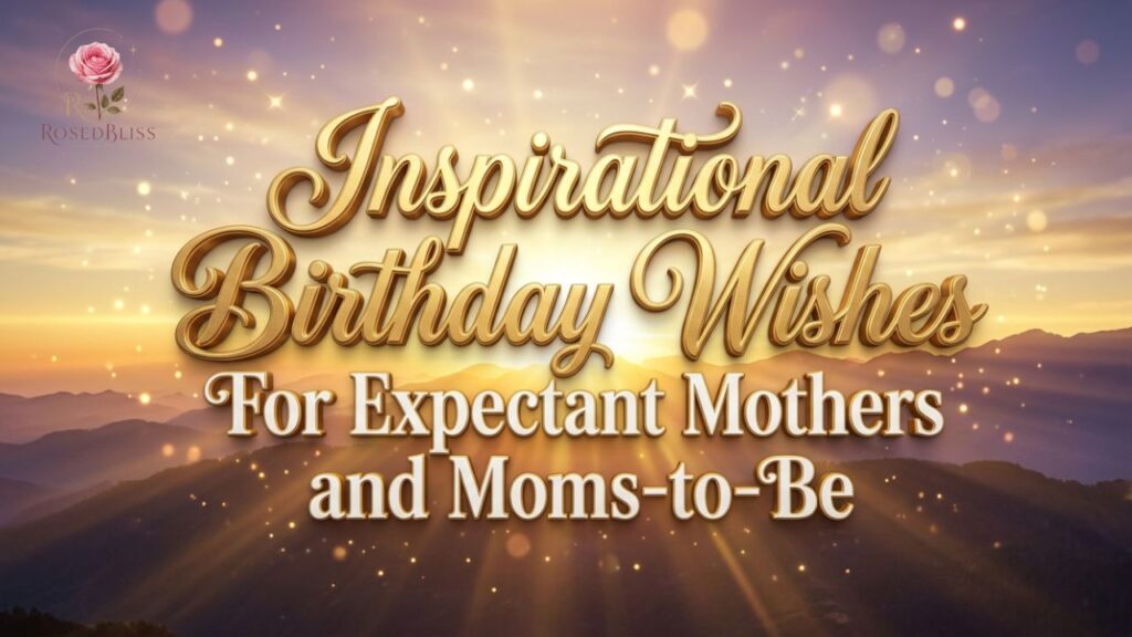 Birthday Wishes For Expectant Mothers