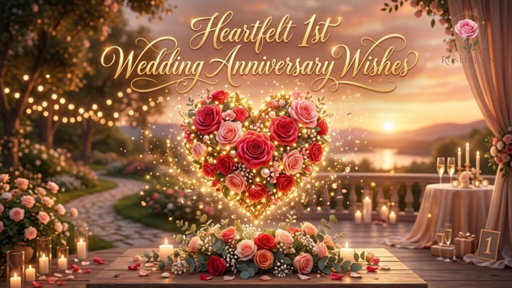 1st Wedding Anniversary