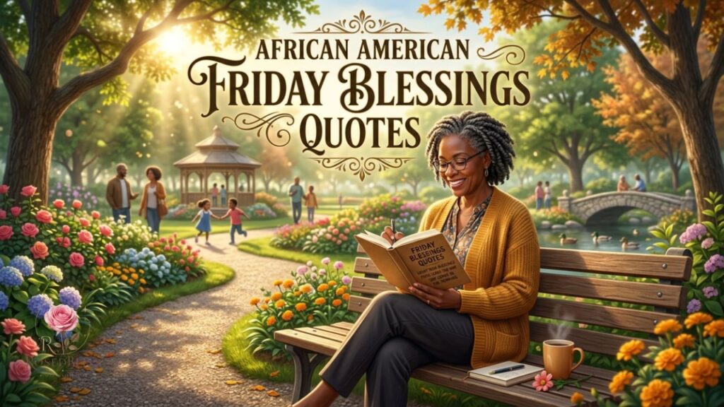 African American Friday Blessings