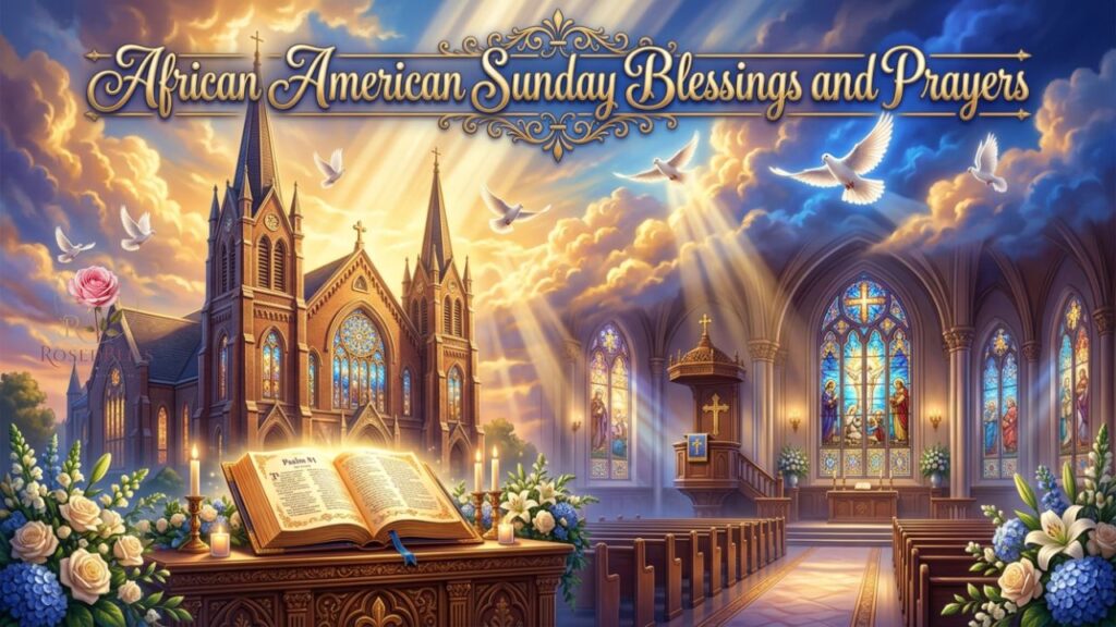 African American Sunday Blessings