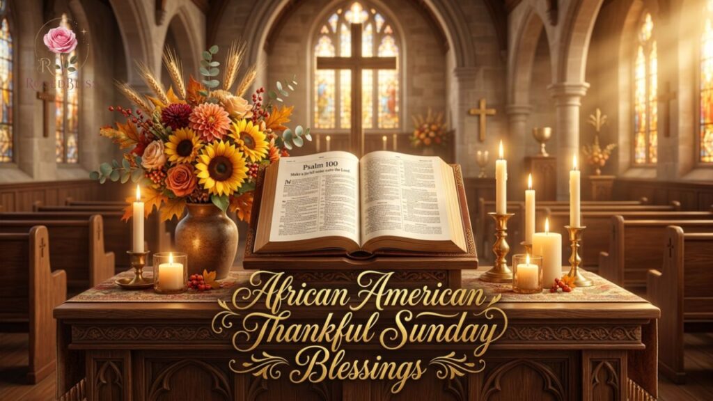 African American Sunday Blessings