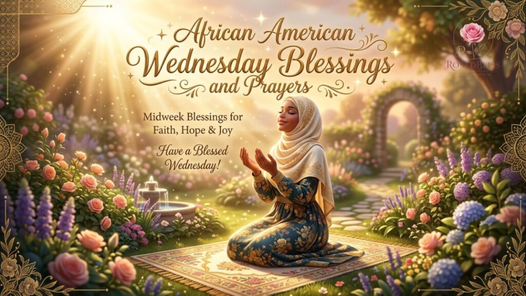 African American Wednesday Blessing