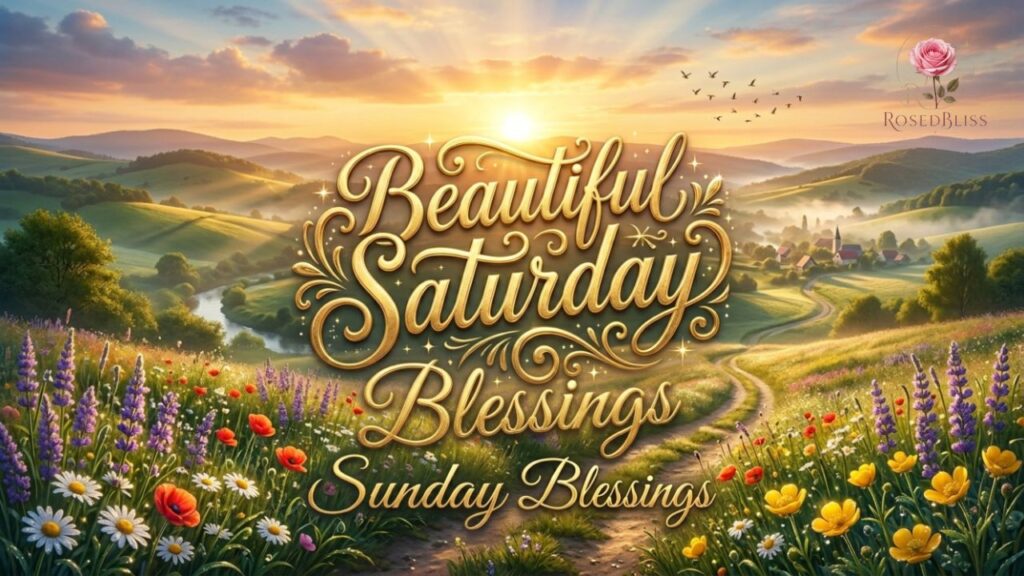 Saturday Blessings