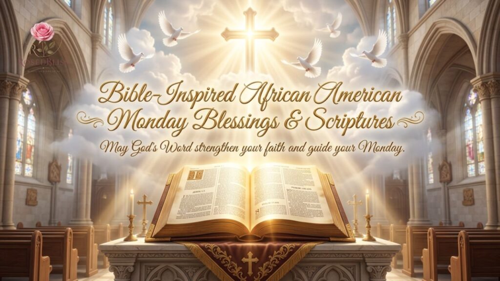 African American Monday Blessings