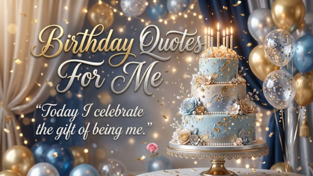Birthday Quotes For Me