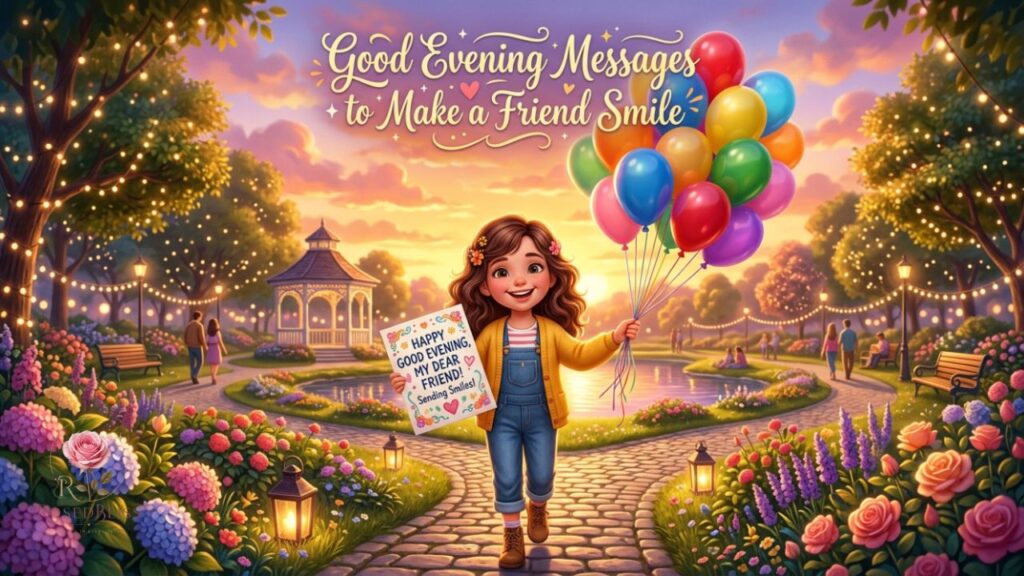 Good Evening Messages for a Friend