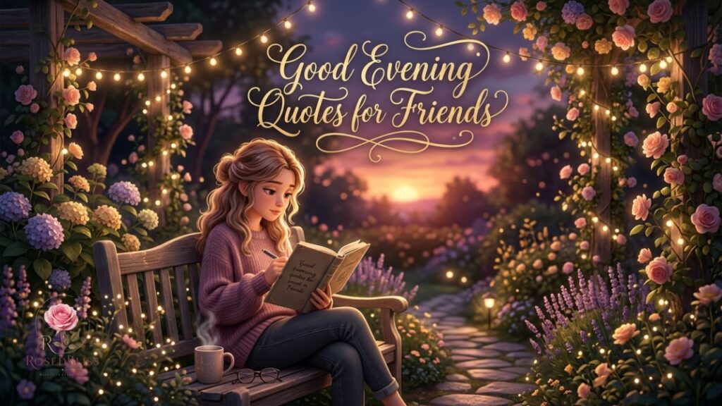 Good Evening Messages for a Friend
