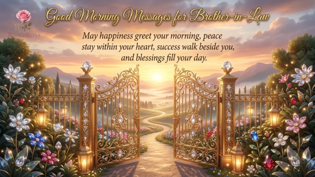 Good Morning Brother Messages