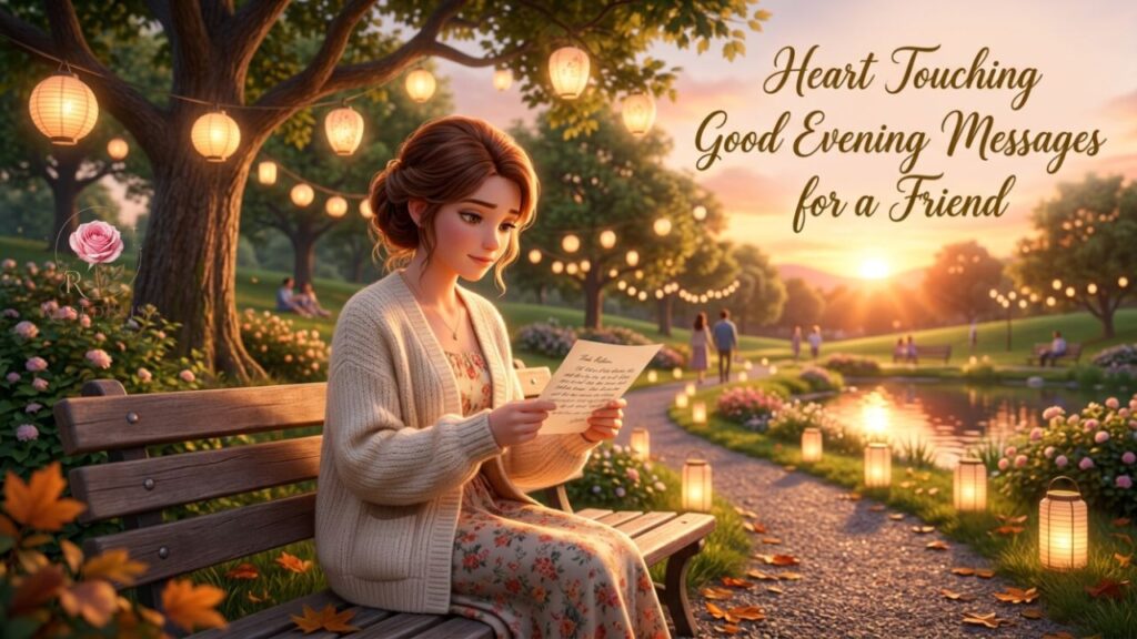 Good Evening Messages for a Friend