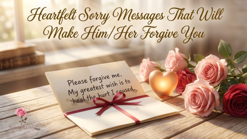 Sorry Text Messages