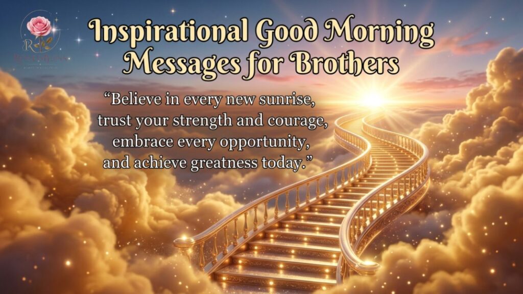 Good Morning Brother Messages