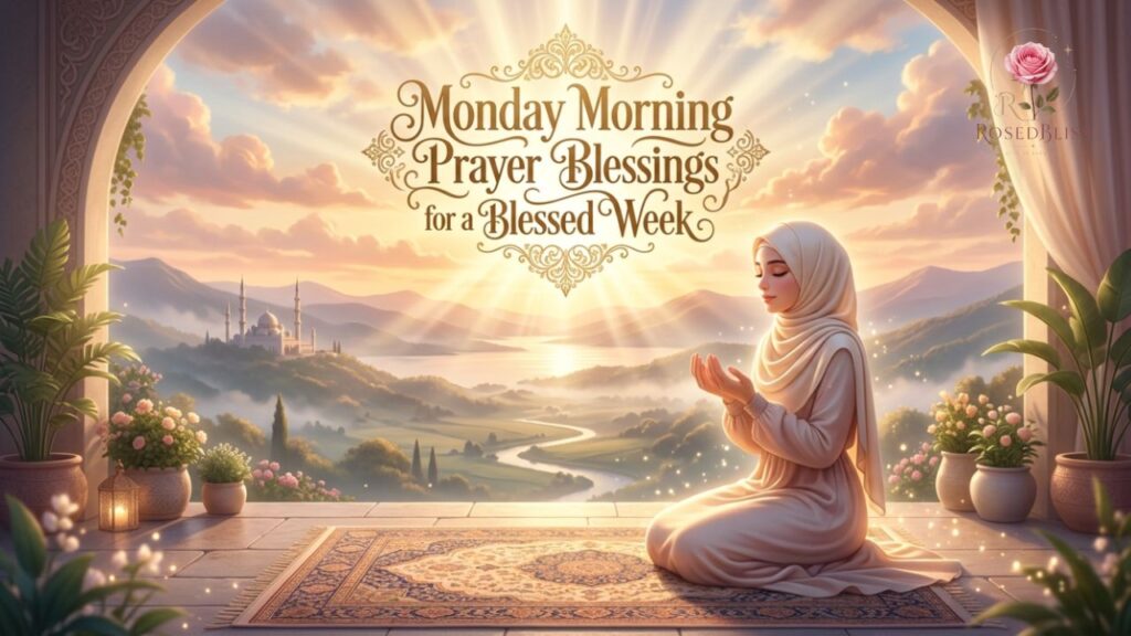 Good Morning Monday Blessings