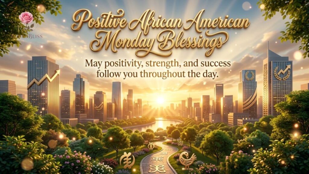 African American Monday Blessings