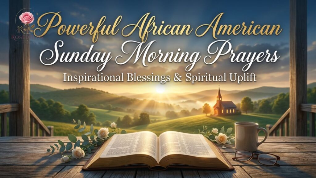 African American Sunday Blessings
