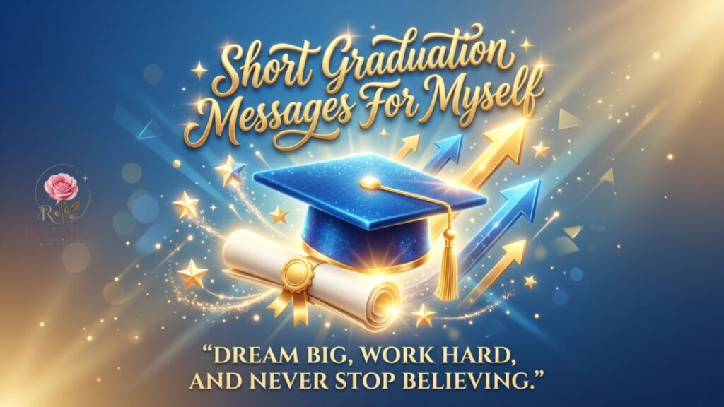 Graduation Messages For Myself