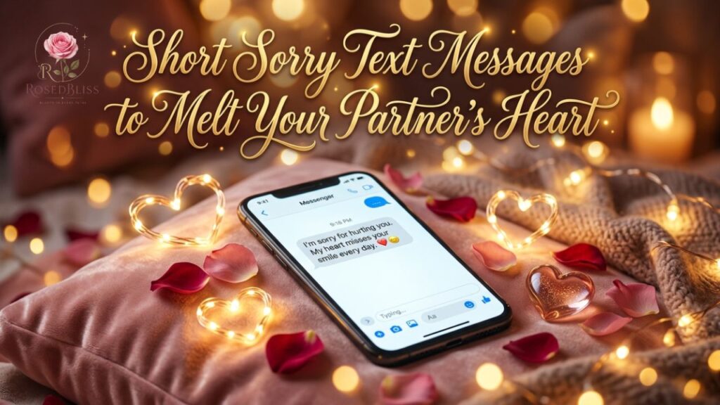 Sorry Text Messages