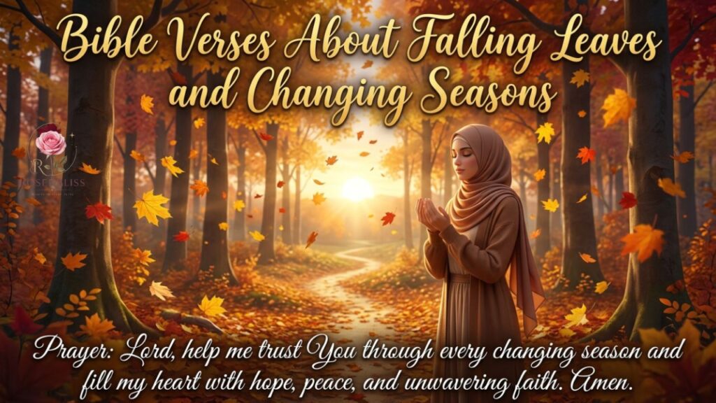 Bible Verses About Falling Leaves
