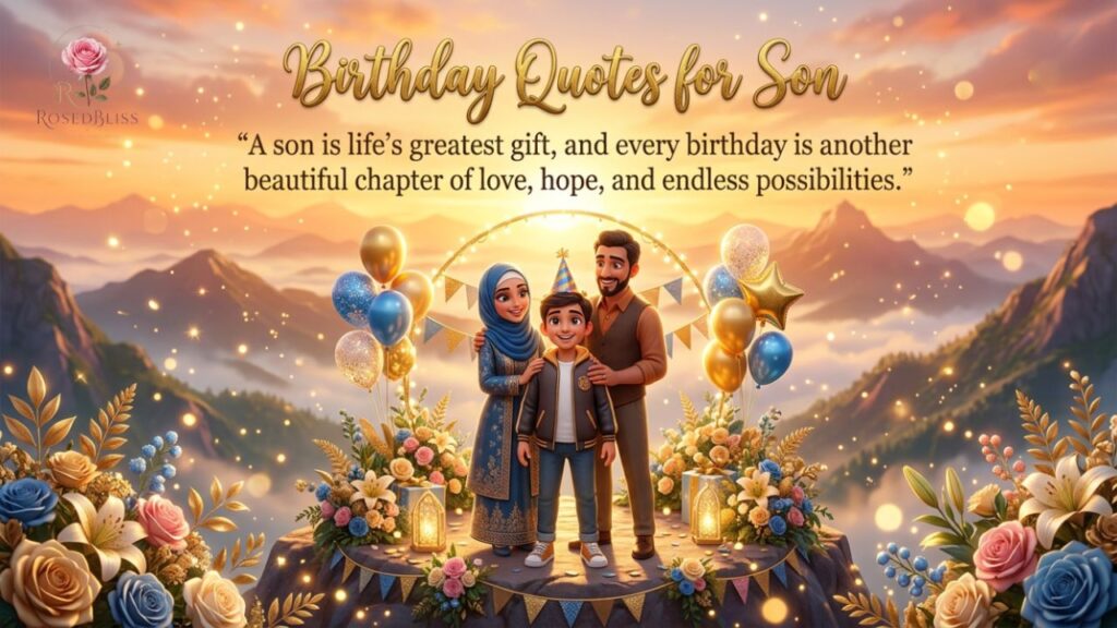 Birthday Wishes for Son