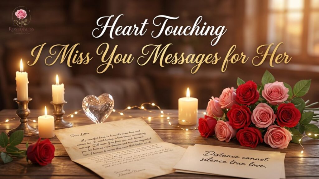 I Miss You Message