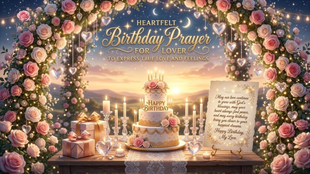 Birthday Prayers for Lover