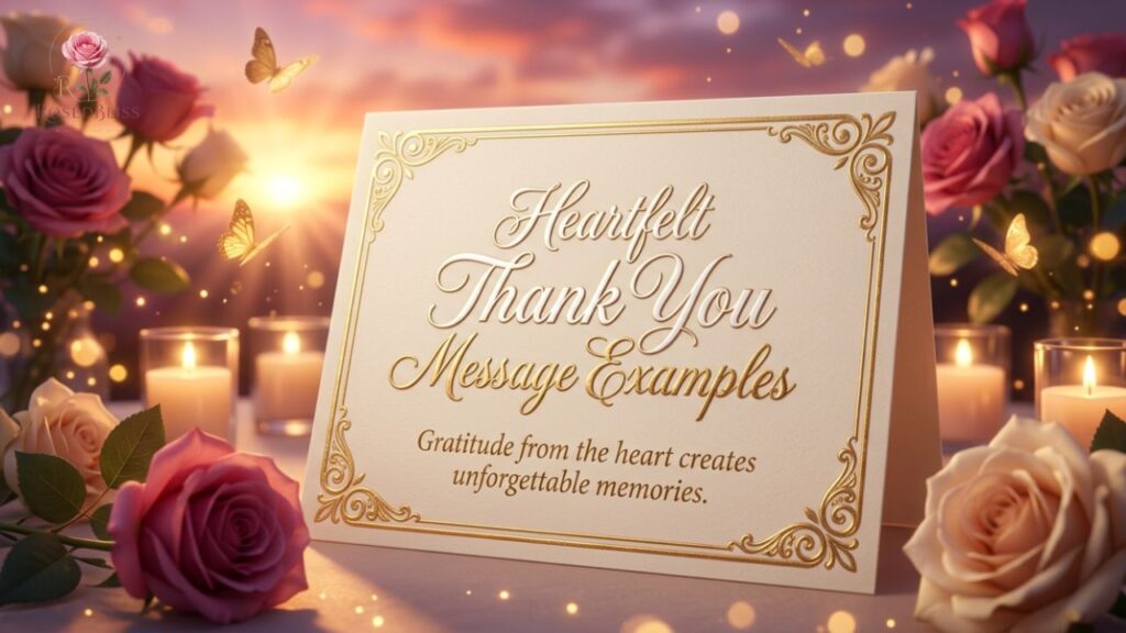 Thank You Messages