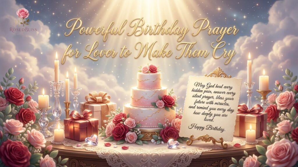 Birthday Prayers for Lover