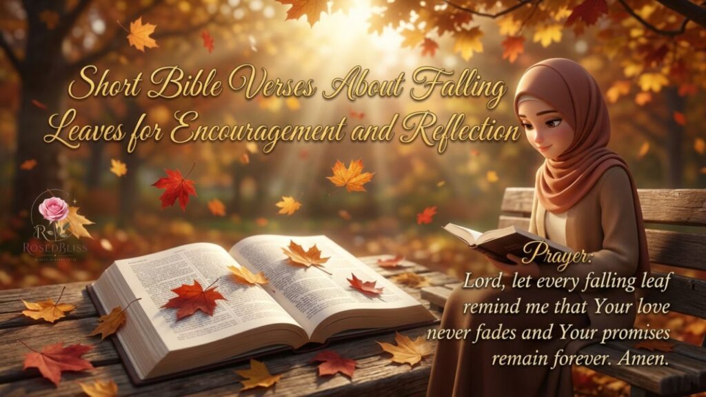 Bible Verses About Falling Leaves