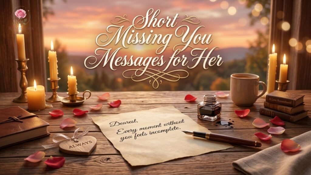 I Miss You Message