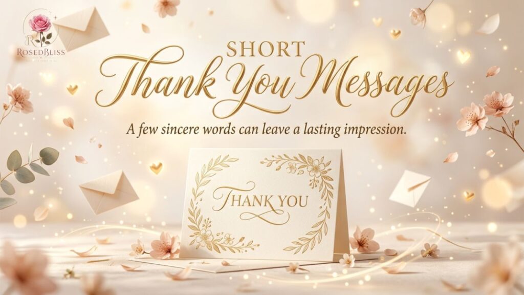 Thank You Messages