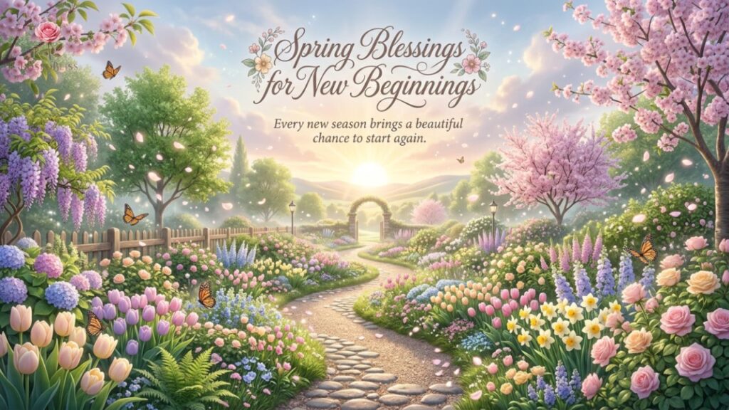 Spring Blessings