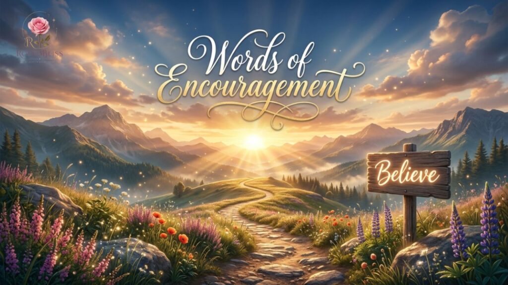 Words of Encouragement