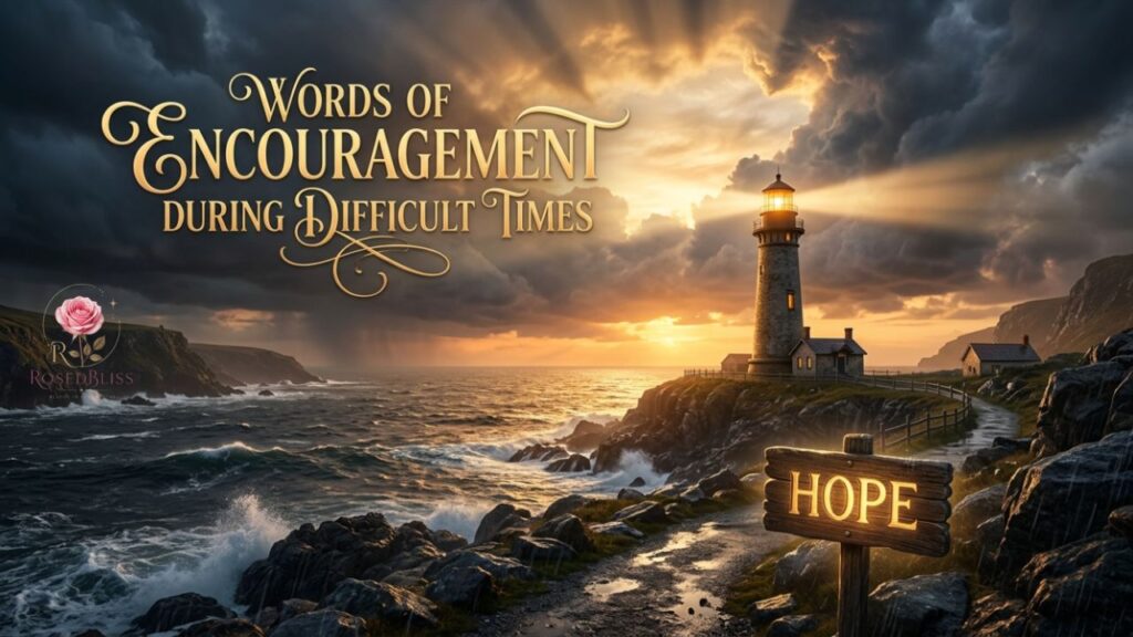 Words of Encouragement
