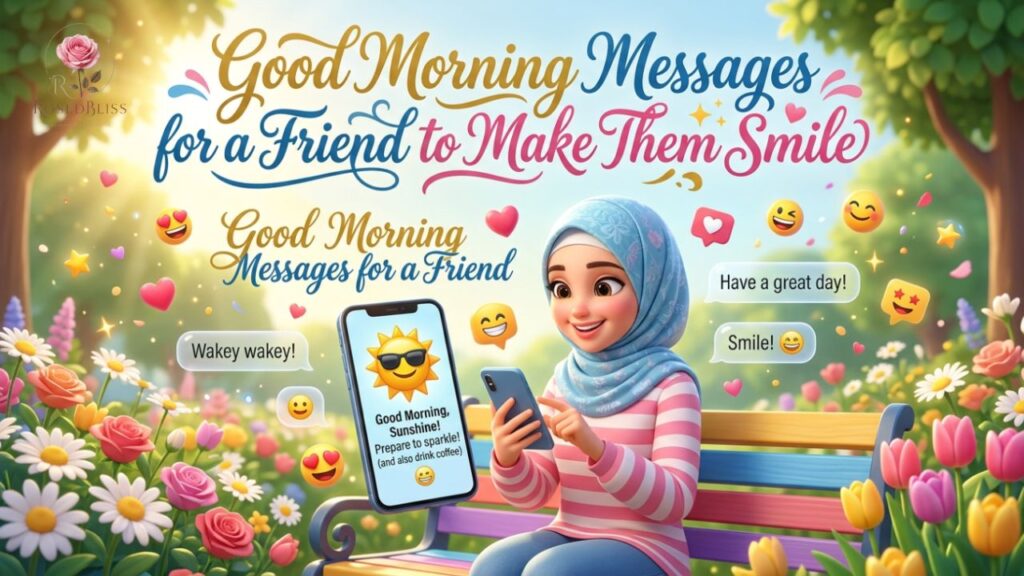 Good Morning Messages for a Friend