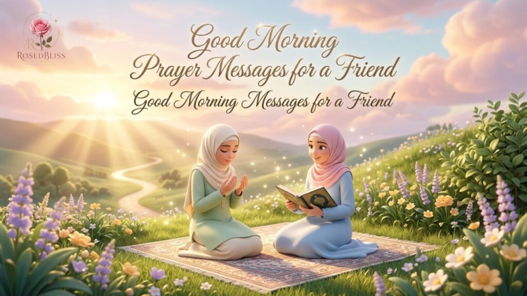 Good Morning Messages for a Friend