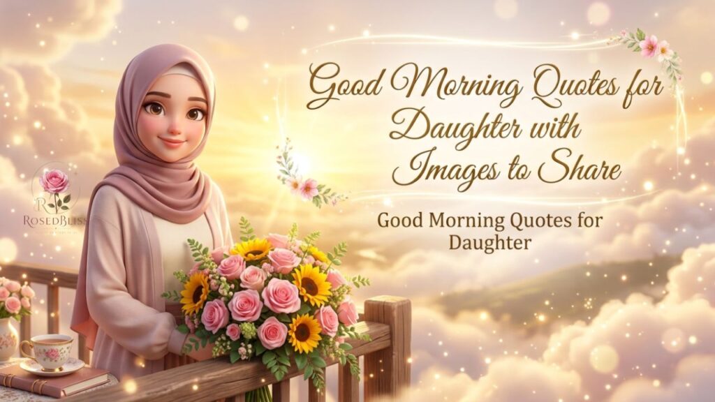 Good Morning Quotes for Daughter