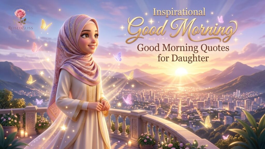 Good Morning Quotes for Daughter