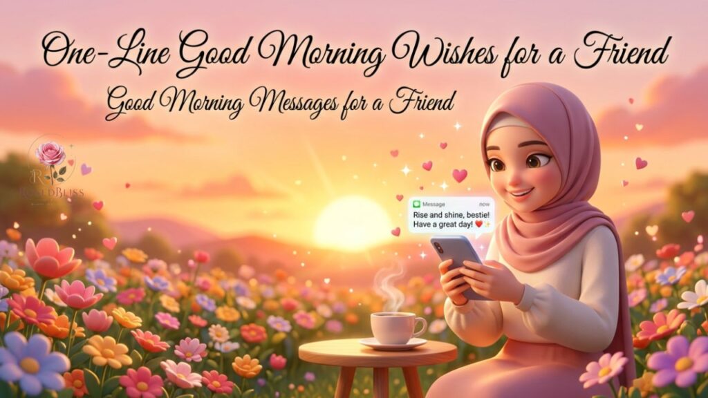 Good Morning Messages for a Friend