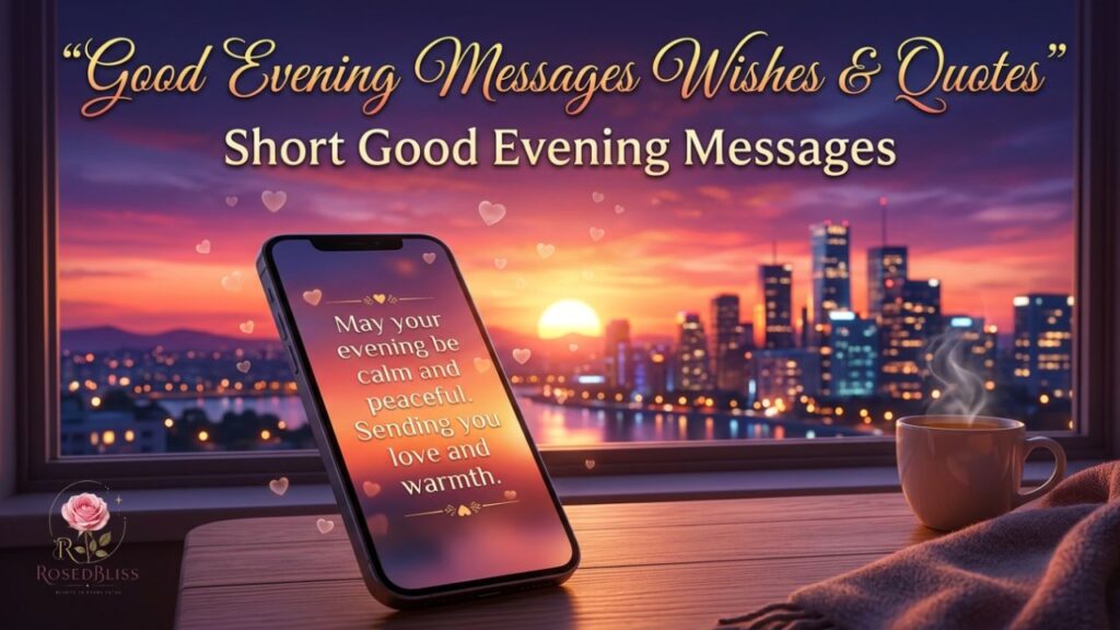 Good Evening Message