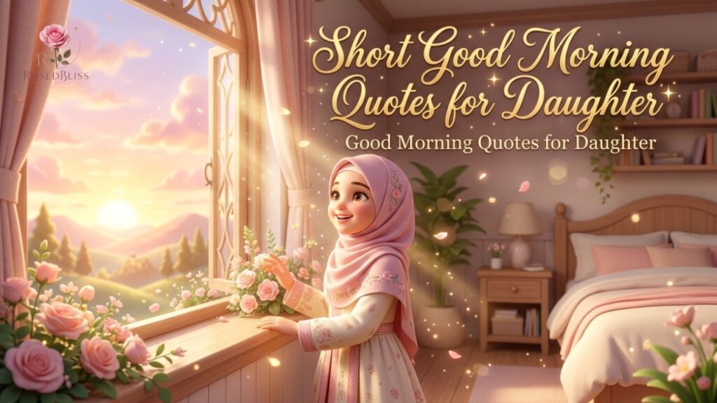 Good Morning Quotes for Daughter