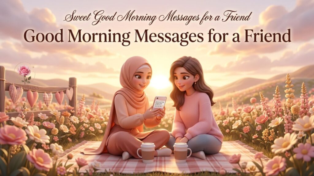 Good Morning Messages for a Friend