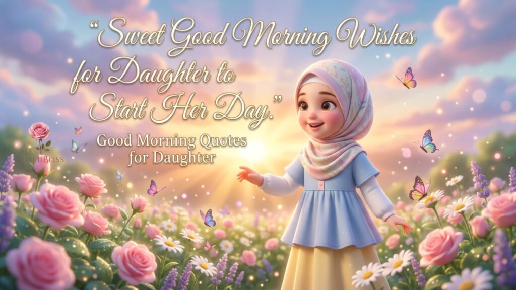 Good Morning Quotes for Daughter