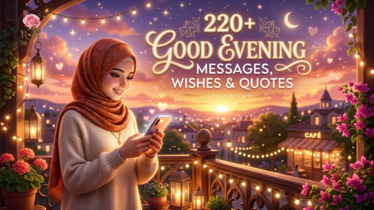 Good Evening Messages