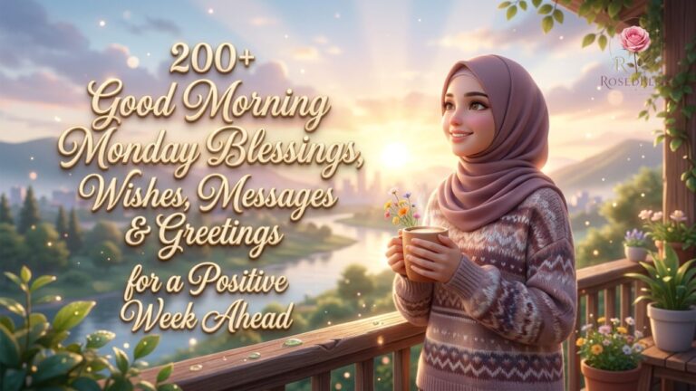 Good Morning Monday Blessings