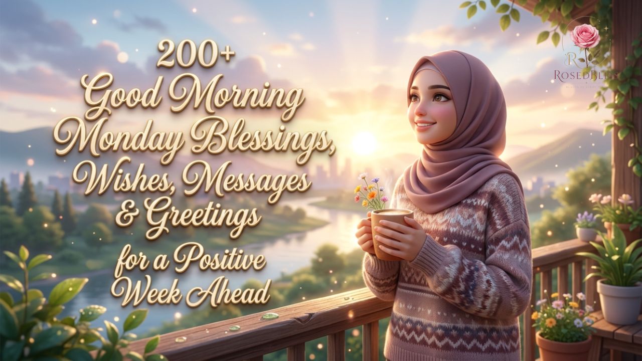 Good Morning Monday Blessings