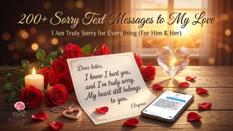 Sorry Text Messages
