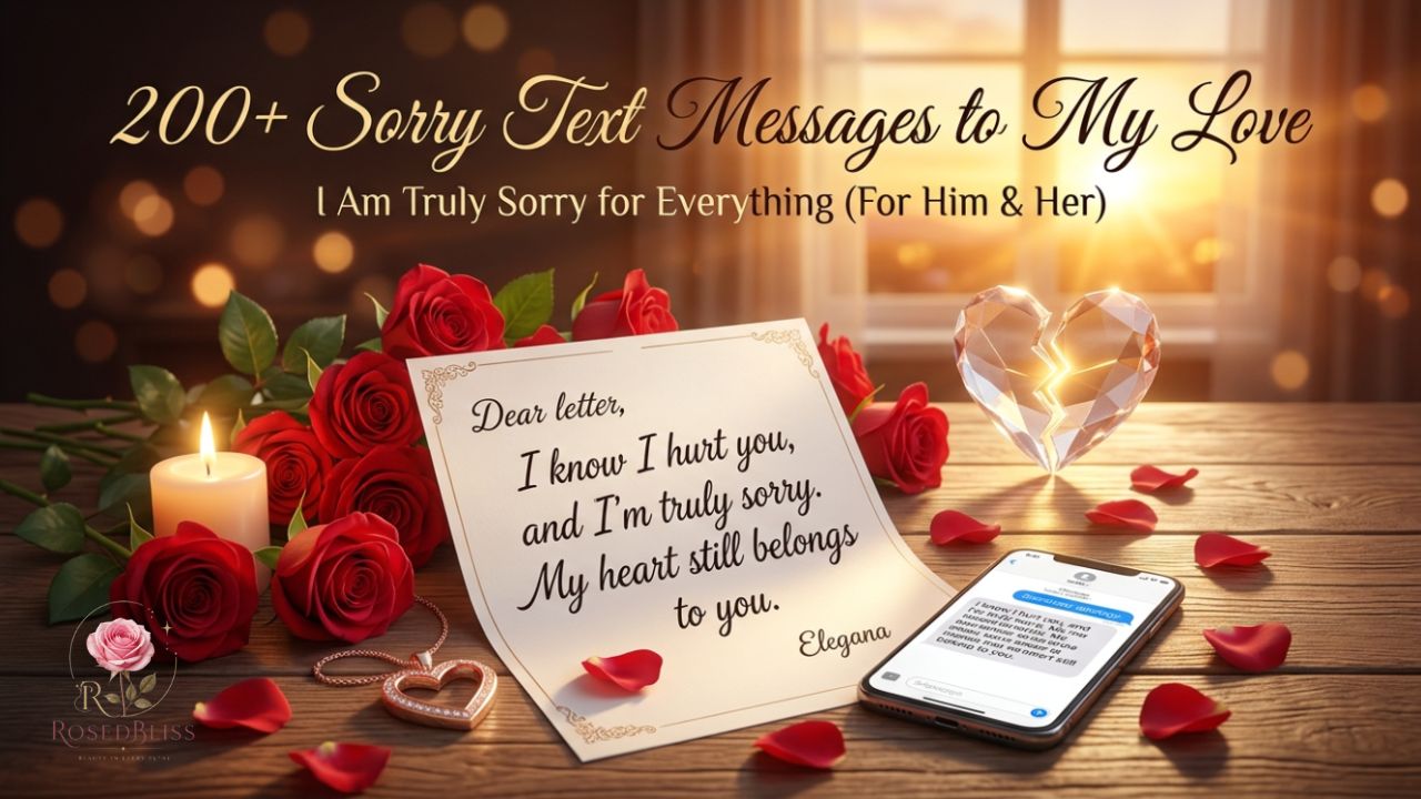Sorry Text Messages